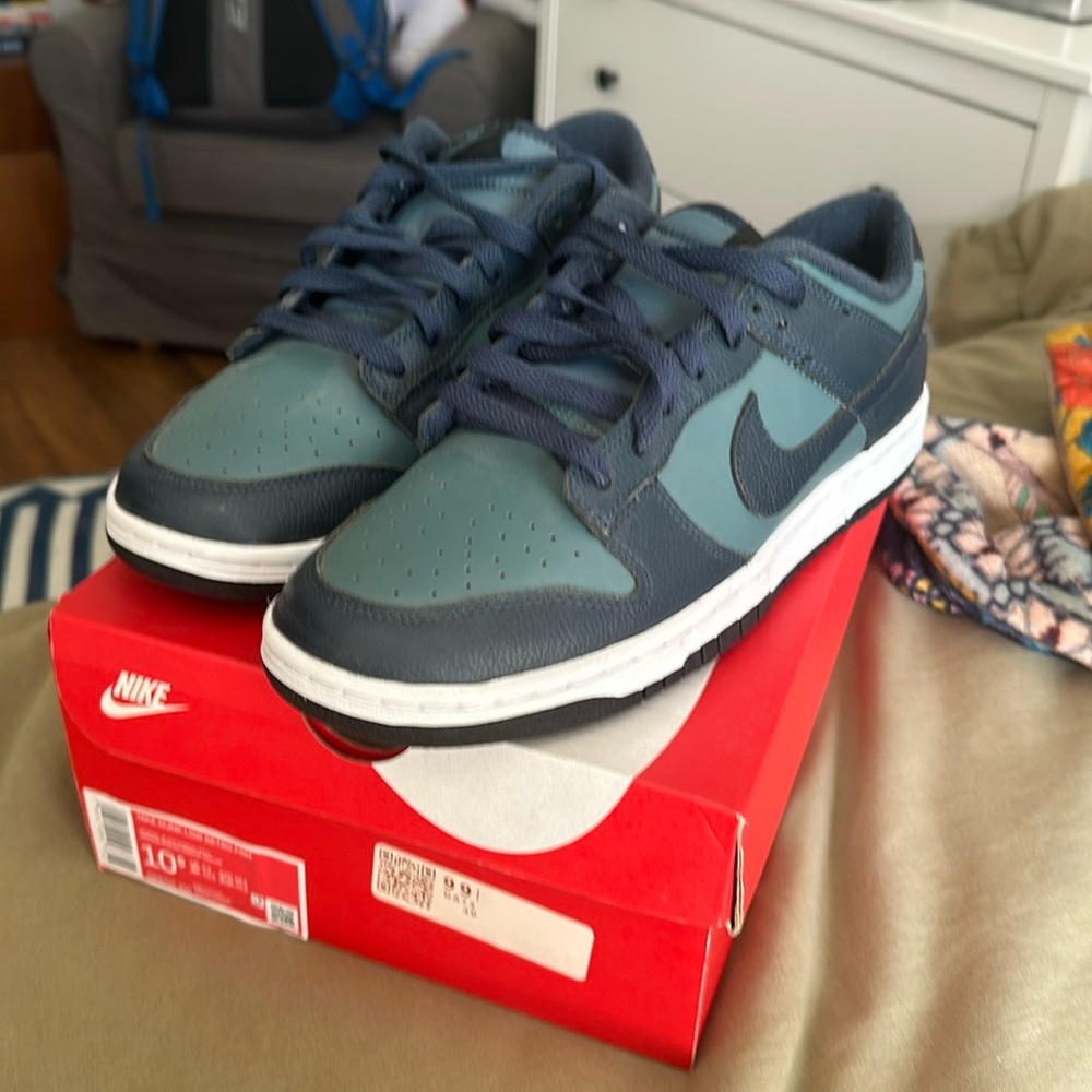 Nike Dunk Low Retro PRM Sz 10.5 EUC